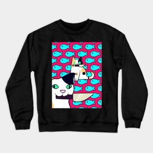 Killer Cat Crewneck Sweatshirt